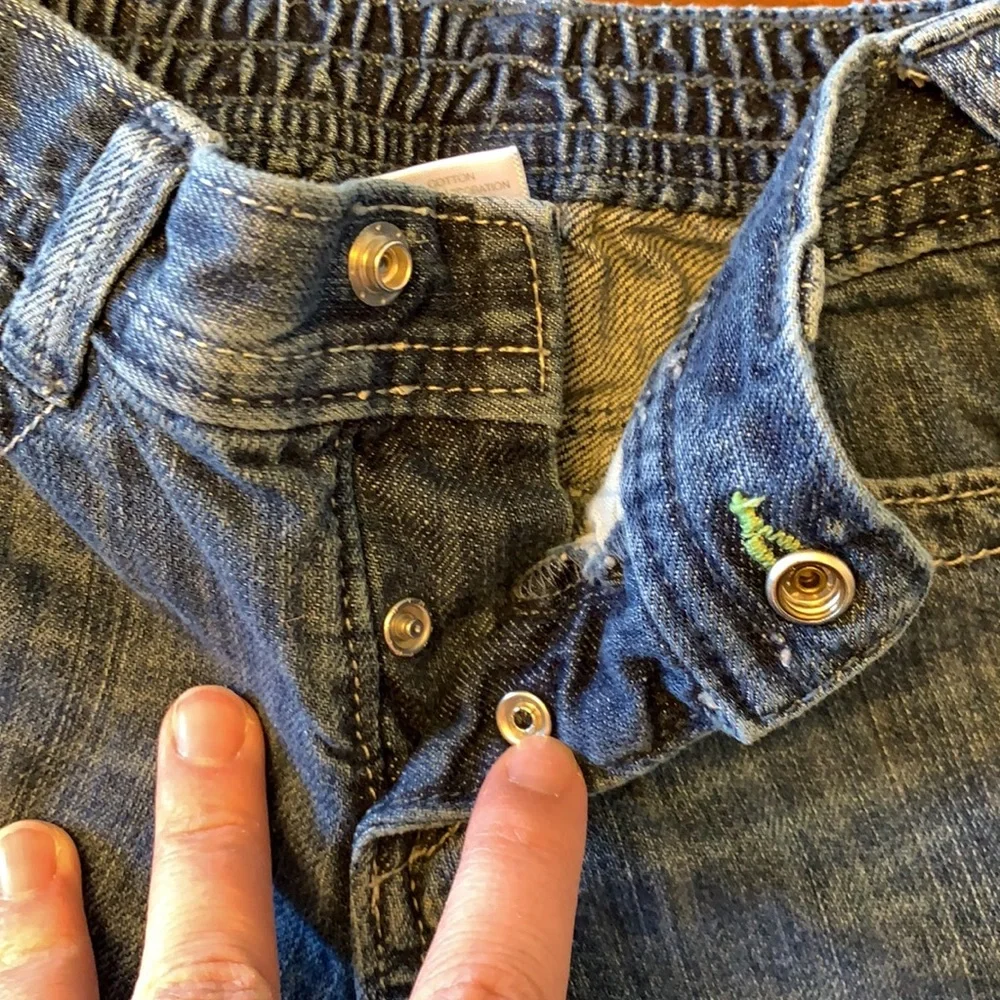 Gap - 3-6 month baby denim,‎ embroidered